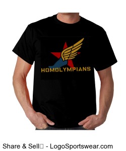 Homolympians Insane T-Shirt Design Zoom